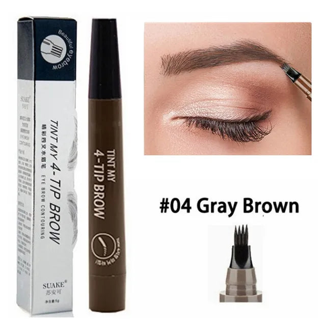 4 Tip Eyebrow Pencil