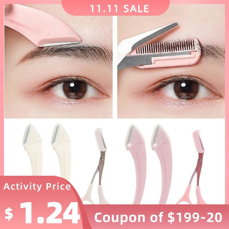 Eyebrow Scissors & Comb