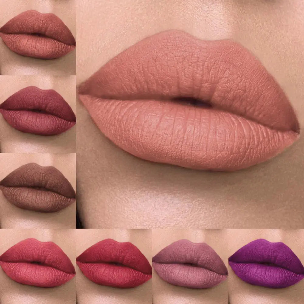 6pcs Matte Lip Gloss