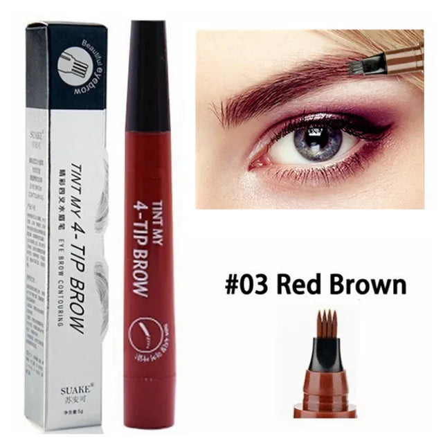 4 Tip Eyebrow Pencil
