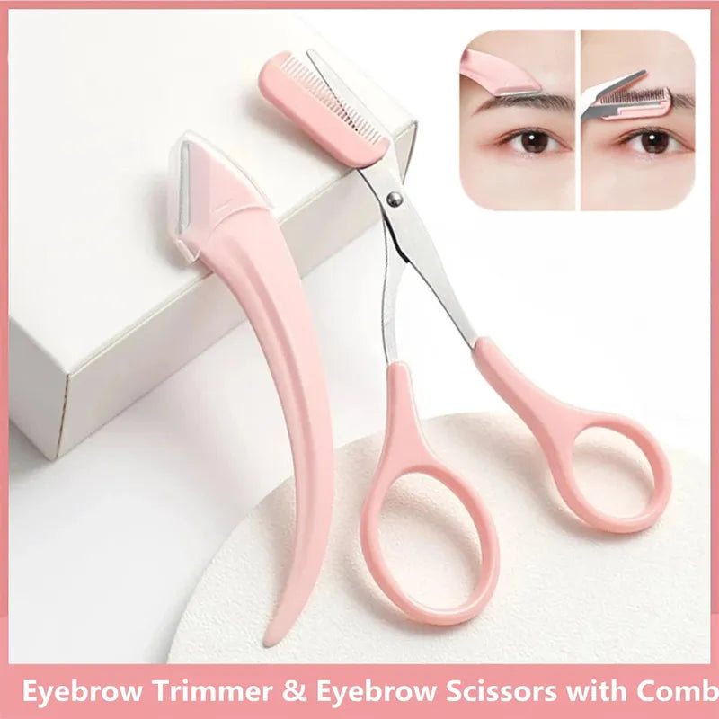 Eyebrow Scissors & Comb